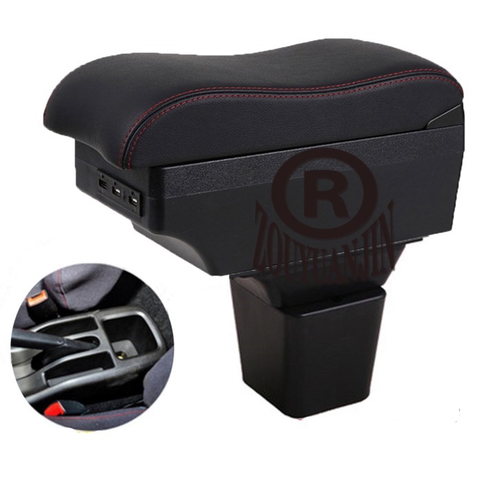 For Daihatsu Terios Armrest box Elbow support Center console box central Store content box with cup