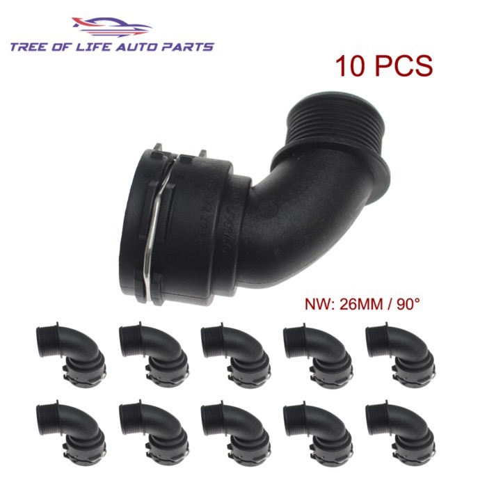 Engine Coolant Hose Connector Flange For AUDI A6 C7/4G 2.0 TDI 2011-2018 4G0122293T 4G0 122 293 T 4