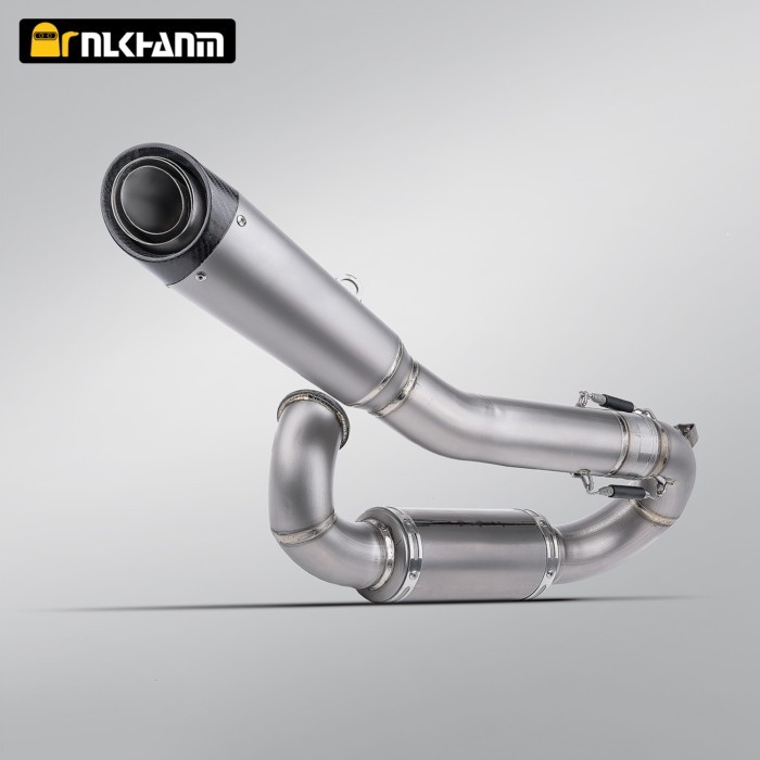 SC Project with power pack S1 titanium exhaust system kit slip on line for v2 panigale v2 s 2020-20