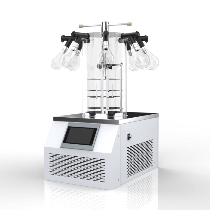 4kg 6kg 10kg 20kg Lab Small Liofilizador Lyophilizer Machine Mini Vacuum Freeze Drying Dryer Equipm