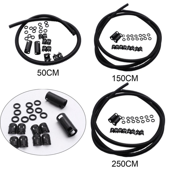 Generic Windshield Washer Hose Kit Car Windshield Washer Tubing Washer Fluid Hose Repair Kit for Ve