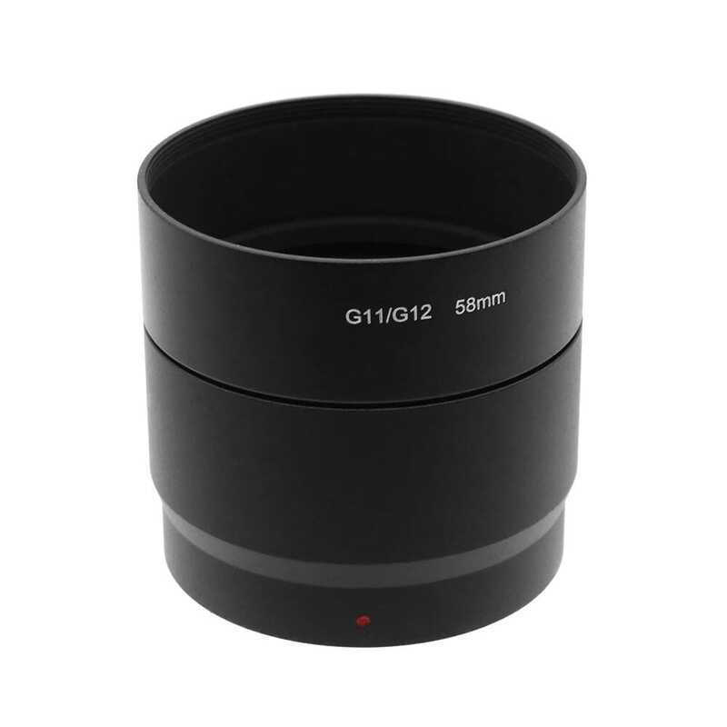 ▥ สำหรับ Canon Powershot G10 G11 G12ท่อกรอง58มม.สำหรับ La-Dc58k เลนส์หลอด