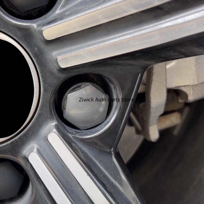 Suitable for Audi 2017/18/19/20 A3/A4L/A5/Q2L/Q5L/Q7 Tire Screw Cap Hubcaps  Protection Caps Automo