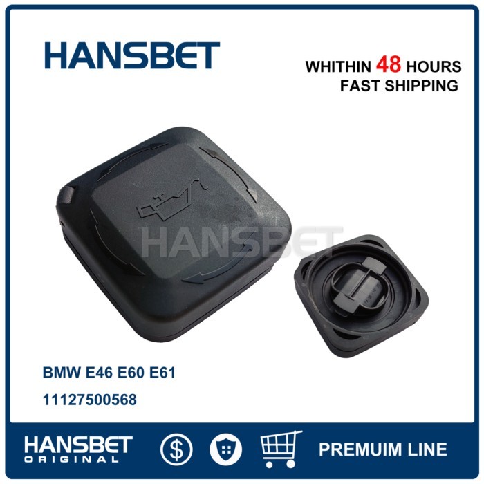 Engine Oil Filler Cap 11127500568 For BMW 1 3 5 6 7 X3 Z Series E46 E60 E61 E85 E86 E90 HANSBET