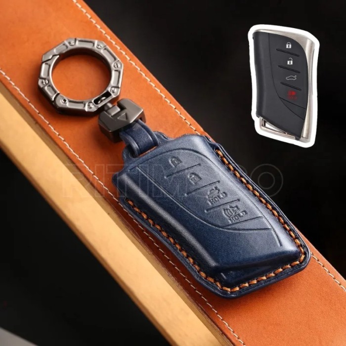 Car Key Case Cover Shell Holder Keychain for Lexus UX250 UX260 Es Es350 UX200 UX250h ES200 ES300h E
