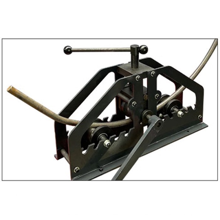 Hot sale TR60 Manual Metal Tube Bender Machine 1.5" Round Roller Stretcher Shrinker Bench Bending S