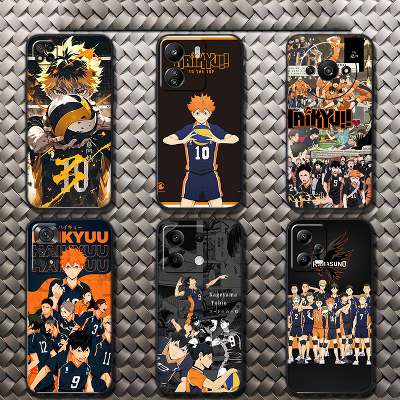 สําหรับ Xiaomi Mi 8 9 9T 11 Lite 11i 10T 11X 12 12X 12S 12T Pro Haikyu Anti fall เคสโทรศัพท์