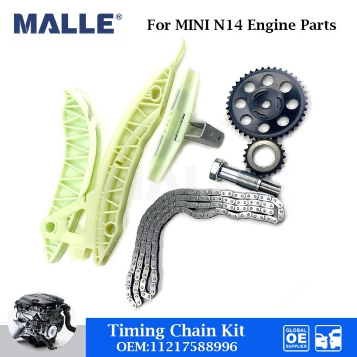 N14 Engine Timing Chain Kit For MINI R55 R56 R57 R58 R59 COOPER 1.6L Turbo N14B16 Auto Car Accessor