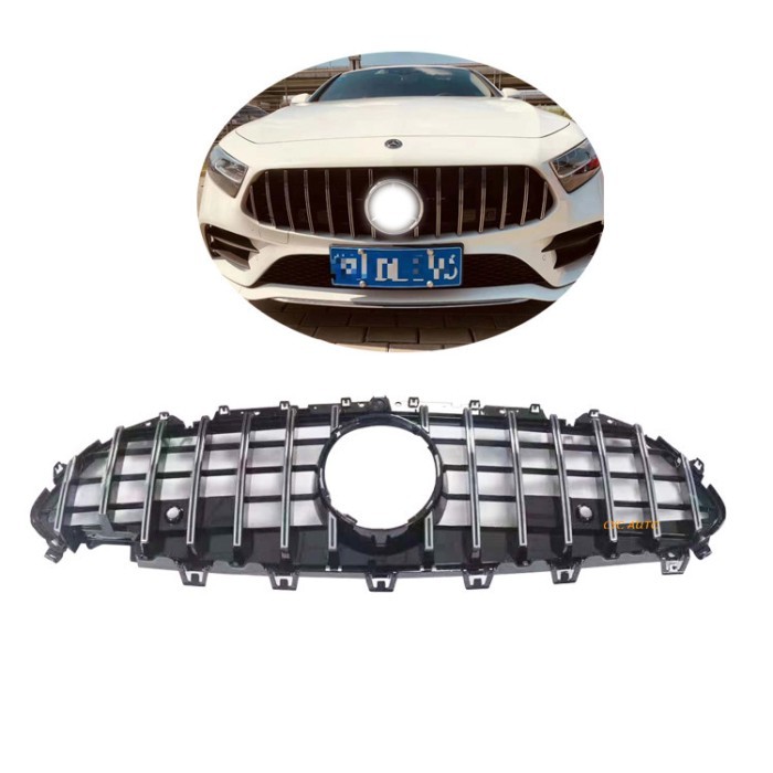 Car parts C257 front grille for Mercedes Benz new CLS C257 GT R facelift  grille 2019 2020