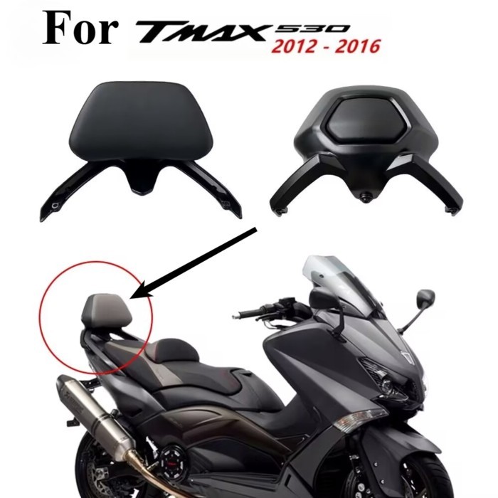 For YAMAHA TMAX530 TMAX T MAX 530 2012 - 2016 Motorcycle Backrest Rear Passenger Seat Back Rest Sta
