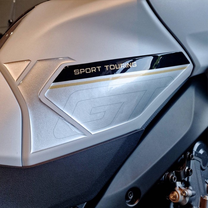 For Tracer 9 GT tank pad Tracer 9 gt Ceramic ice 2025 Motorcycle Accessories 3D Resin Sticker Anti-