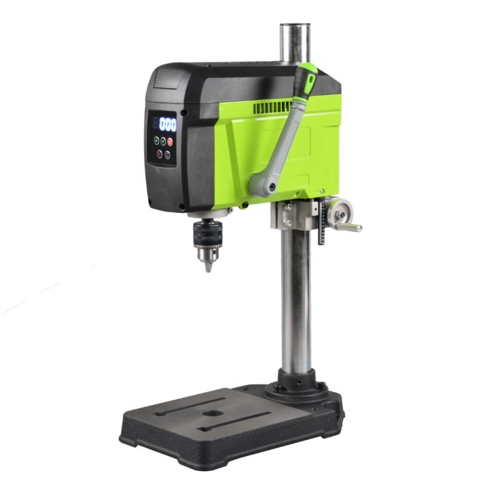 Brushless Drilling Machine 400w Cast Iron Benchtop Drill Press with Laser Alignment & Work Light 1.
