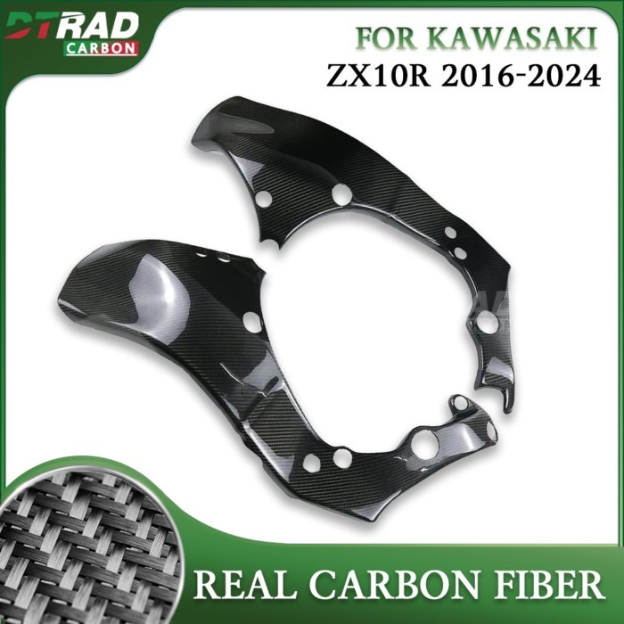 Motorcycle Accessories For KAWASAK ZX10R ZX10RR ZX 10R 2016 - 2023 2024 ZX-10R  Carbon Fiber Frame