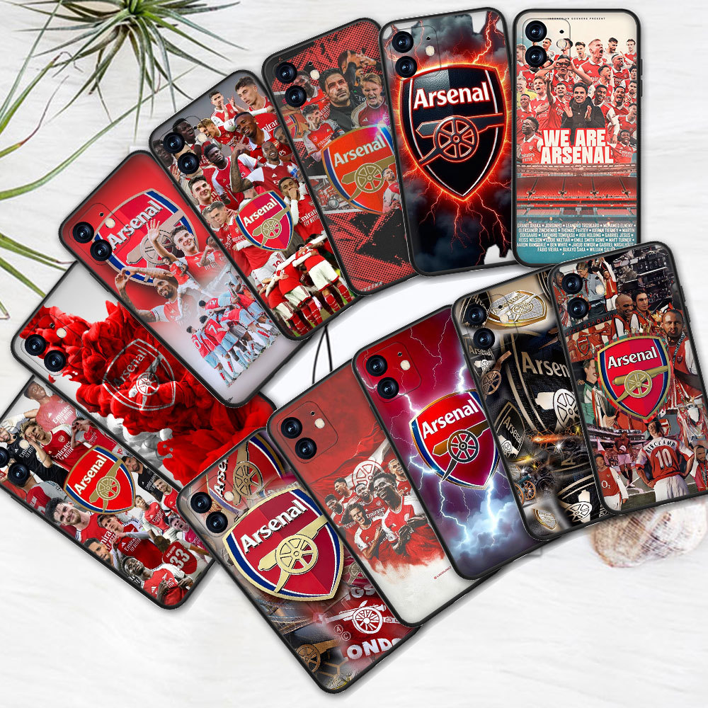 เคสโทรศัพท์ซิลิโคน iPhone 13 13Pro 13Mini 13ProMax X XR XS Max 56U5 The Arsenal Soft Case