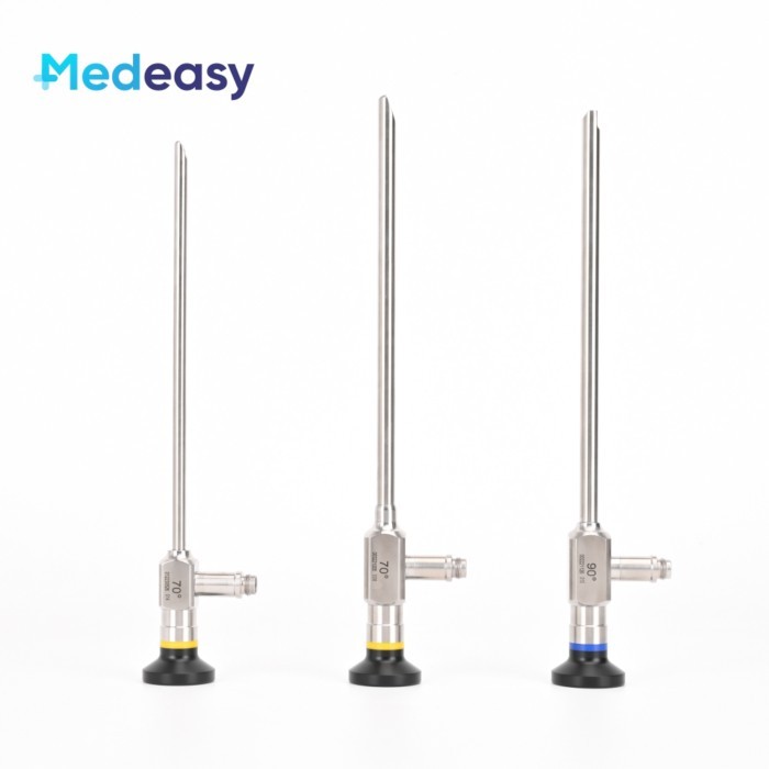 Medical ENT Endoscope Rigid Laryngoscope 6mm 8mm for Throat Laryngoscopy 70 Degree 90 Degree Teachi