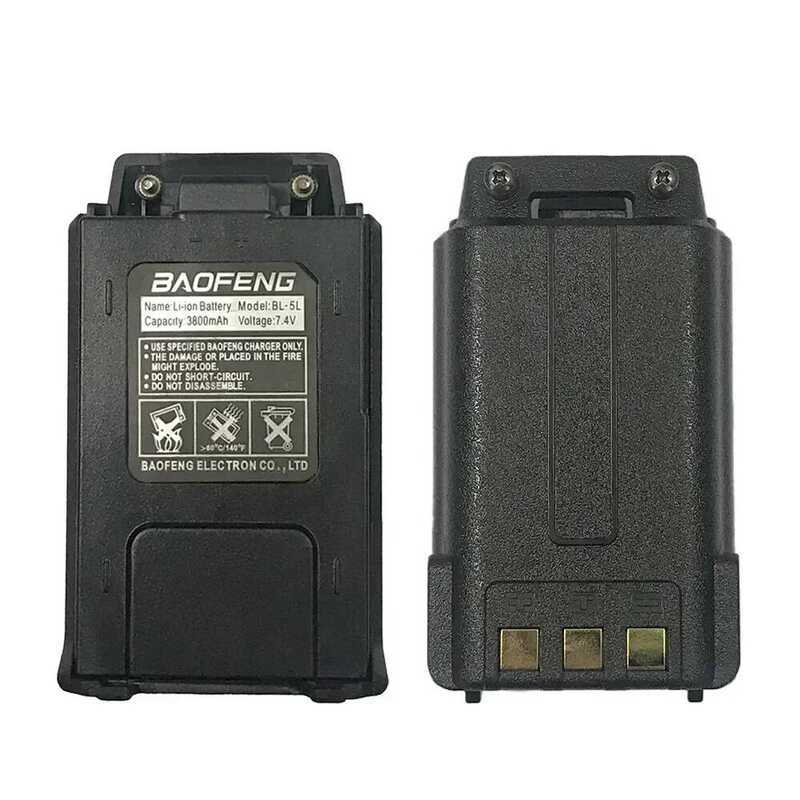 ▥  Uv-5R Dc7.4V 3800Mah Usb-C Charging Batteries Uv5r Radio Accessories UV 5R Walkie Tal