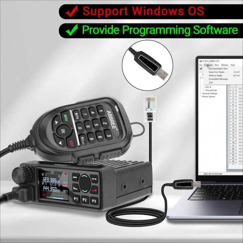 ▥  Ar-2520 USB Programming Cable PU Material Widely Use For  AR 2520 V1 V2 25W Mini