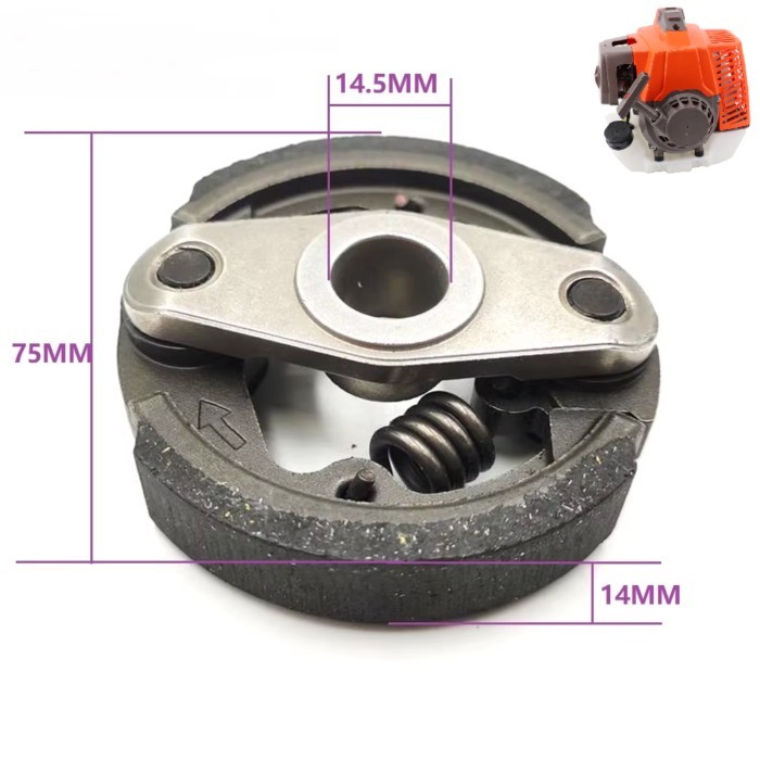 Clutch Expander Fit for Makita Robin NB411 RBC411 1E48F 63CC 142F 48F Rbc 40.2cc 3.5HP 1E40F-6 Trim