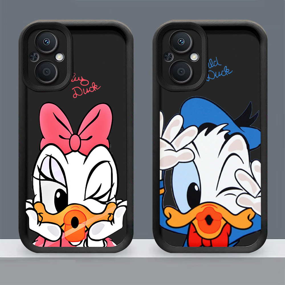 N-24 Donald Duck Soft Casing สําหรับ OPPO Reno 8Z 7Z 8 7 Lite 5G