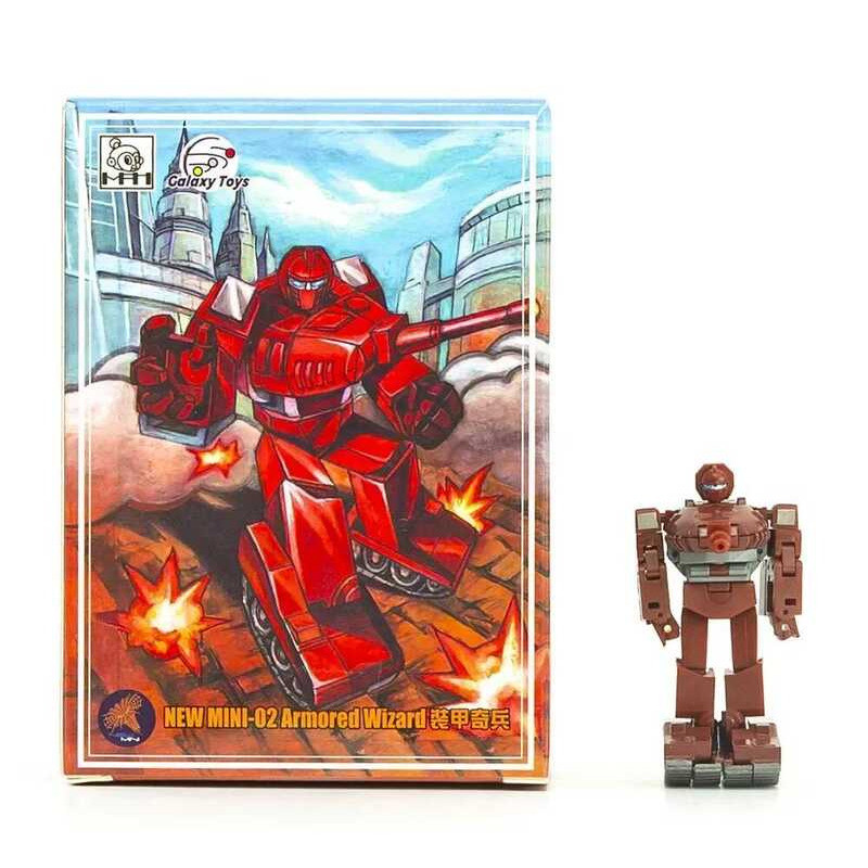 New Transformation Toys MengPiHou MPH-S03 MPH Studio Warpath Mini-02 Armored Wizard Action Figure t