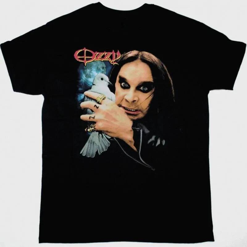 Ozzy Osbourne Dove New Black T Shirt Vintage Graphic Tee Unisex