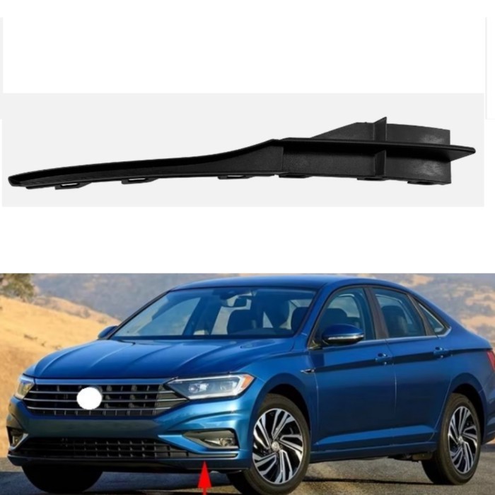 Front bumper trim strip 17A854321 17A854322 For Volkswagen Jetta MK7 USA Type 2019-2020