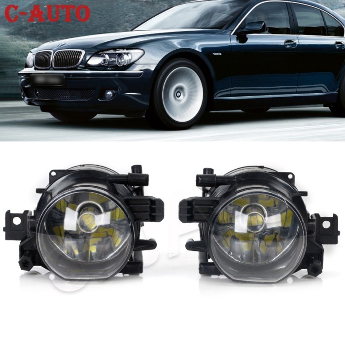 Car halogen Fog Light daytime driving Lamp with Bulbs For BMW 7 Series E65 E66 730 d 740 745 d 735