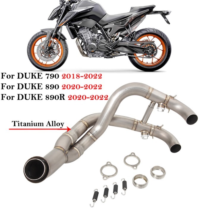 For KTM DUKE790 DUKE890 DUKE 790 890 890R 2018 - 2022 Motorcycle Exhaust Escape Muffler Modify Tita