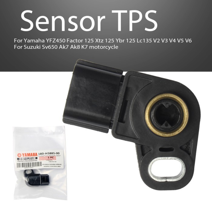 Throttle Sensor TPS For Yamaha YFZ450 Factor 125 Xtz 125 Ybr 125 Lc135 V2 V3 V4 V5 V6 For Suzuki Sv