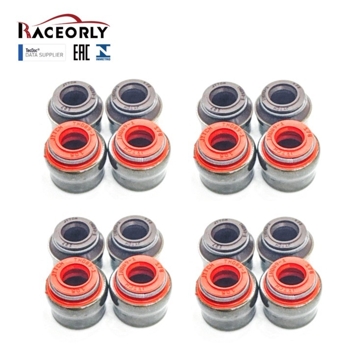 RACEORLY M264 2.0 Engine Valve Stem Oil Seal x16For Mercedes C300 E300 W205 W213