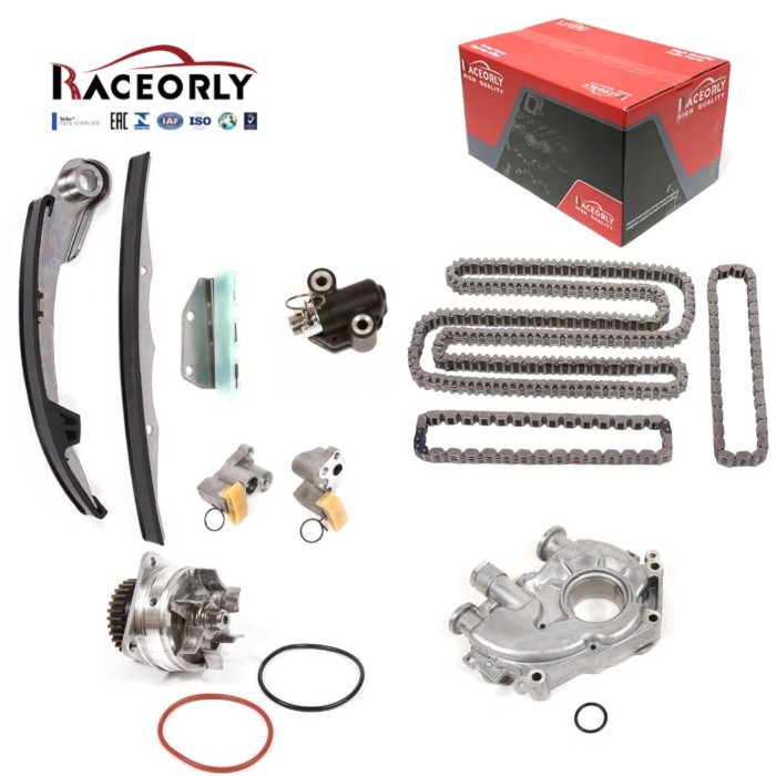 RACEORLY Timing Kit Oil Water Pump Fit 05-15 Nissan Frontier Pathfinder 4.0 VQ40DE