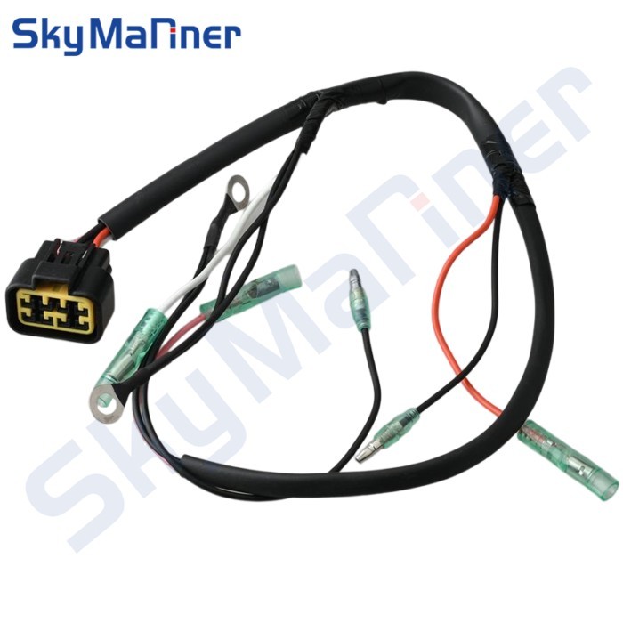 6F5-82590 Wire Harness Assy 6F5-W8258 For Yamaha Outboard Motor 2T 40HP 40J 40G E40J E40G 6F5-82590