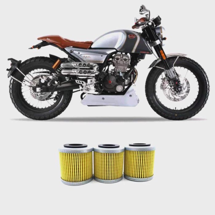 Motorcycle Accessories Oil Filter For FB Mondial HPS 125