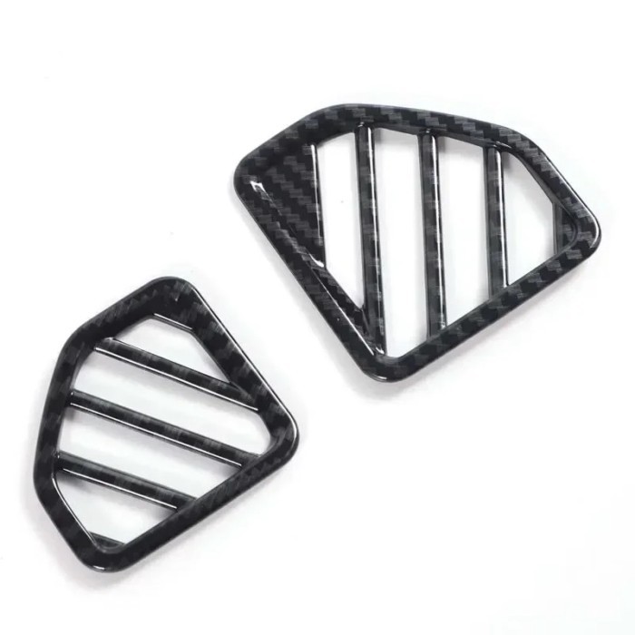 metyoucar For Daihatsu ATRAI HIJET CARGO 22-23 ABS Car Instrument Air Vent Frame Cover Trim Sticker