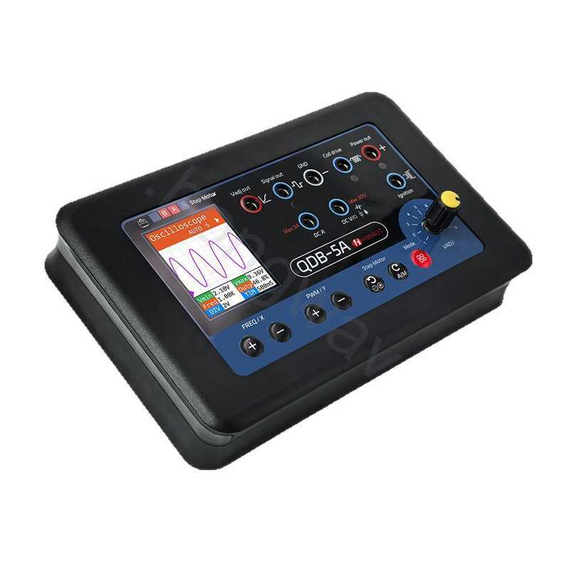 QDB-5A 3A4A ไดร์เวอร์ Oscilloscope มัลติมิเตอร์ Stepper มอเตอร์คอยล์จุดระเบิด PWM เครื่องทดสอบไดร์เว
