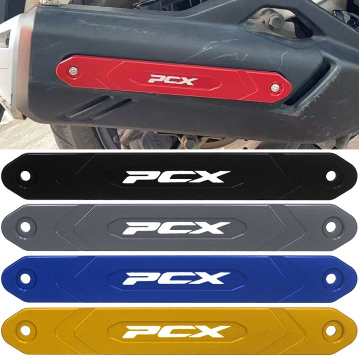 for Honda Pcx125 Pcx160 2020-2024 Modified Exhaust Pipe Decorative Accessories Exhaust Side Anti-Co