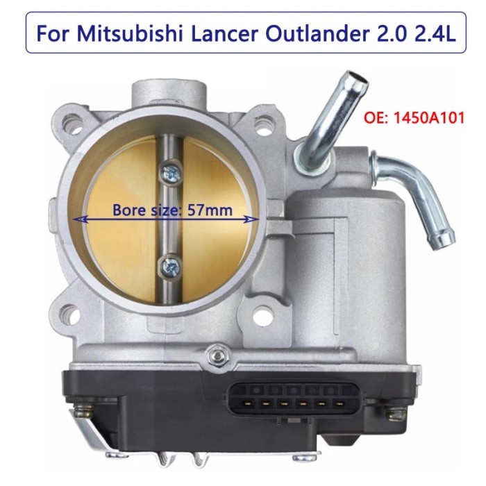 1450A101 Throttle Body for Mitsubishi Lancer Outlander Sport ASX Delica 4B10 4B11 4B12 4N13 2.0L 2.
