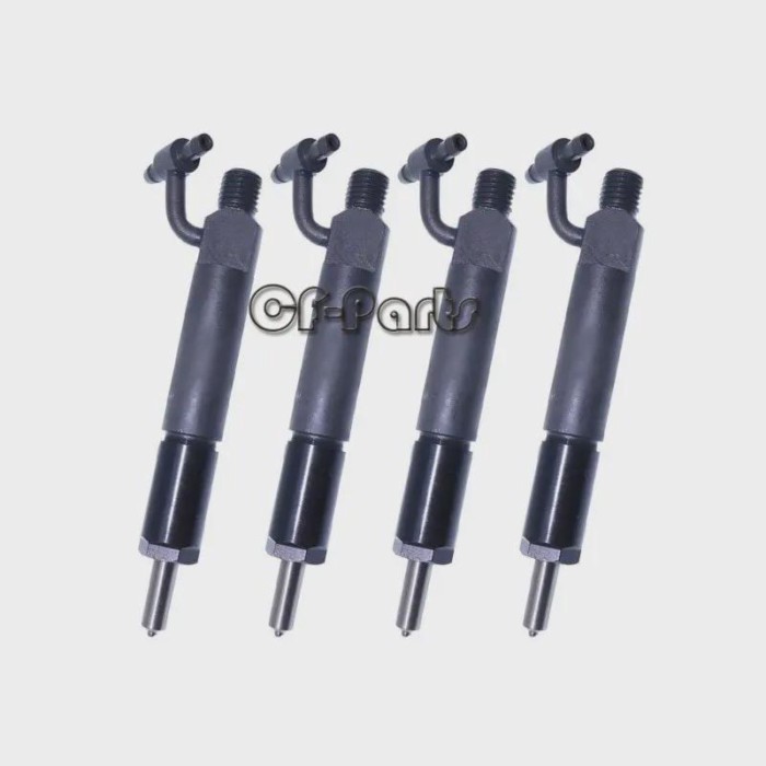 4pcs Fuel Injector 6202-13-3110 for Komatsu PC220-5 PC200-6 Excavator SA6D95L 4D95LE 4D95S Engine