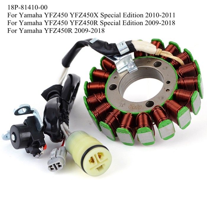 YFZ 450R 450X YFZ450 Motorcycle Generator Stator Coil for Yamaha YFZ450X 2010 2011 YFZ450R 2009-201