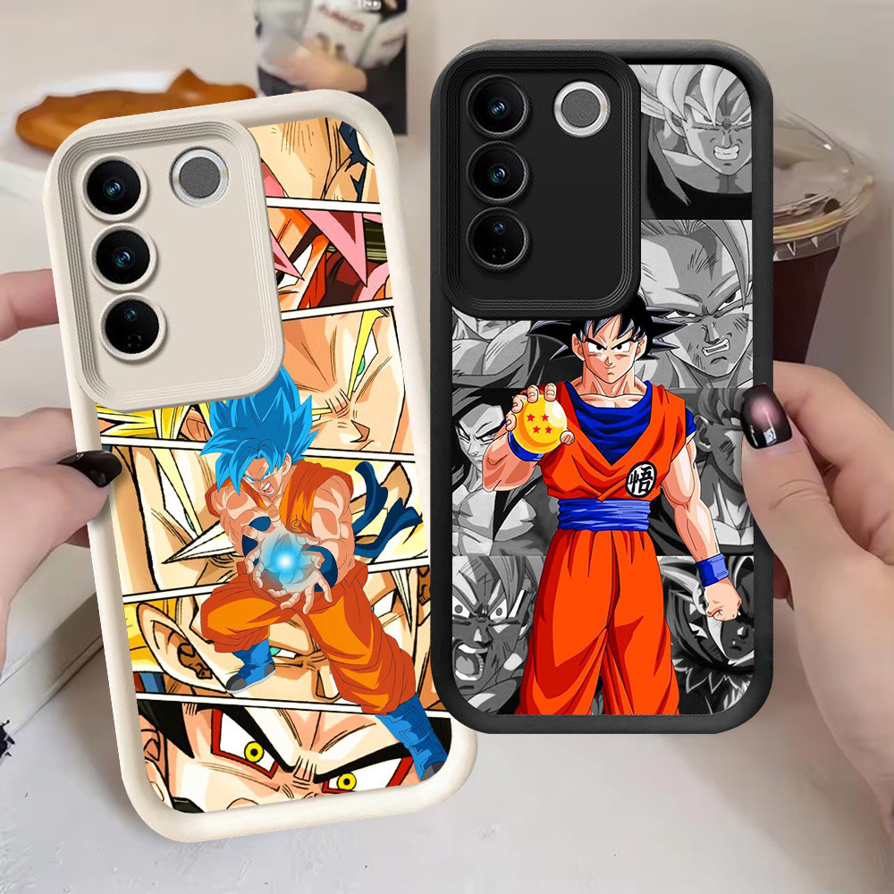 G-42 Dragon Ball Casing สําหรับ VIVO Y200e V27 V27E Y29 Pro สีดําและสีขาว
