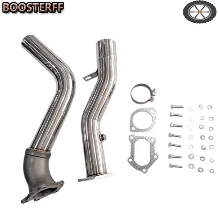 Turbo Exhaust Downpipe 3" For SUBARU 02-07 Impreza WRX EJ205 EJ225 STi EJ257 2.0T 2.5T