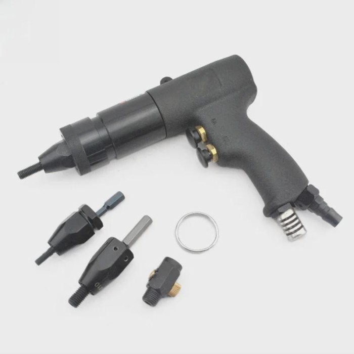 Hot sales 1PC HG-0610 Pneumatic Riveting Nut Gun M6/M8/M10 Self-lockingPneumatic Riveting Gun Air R