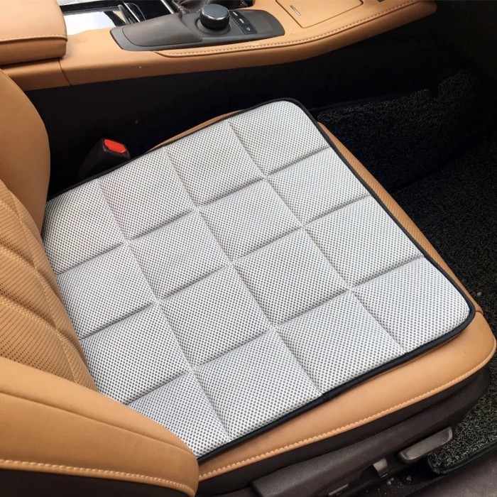 45cm*45cm Bamboo Charcoal Breathable Car Seat Cushion Cover Pad Home Household Office Summer Coolin