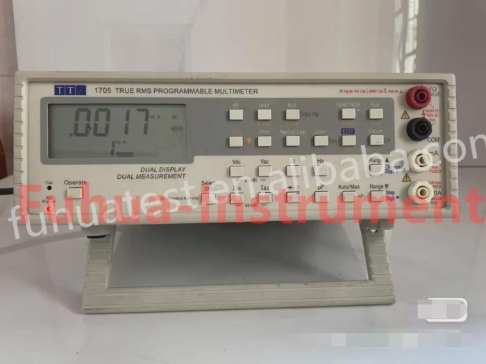 TTI 1705 TRUE RMS Programmable MULTIMETER 230V