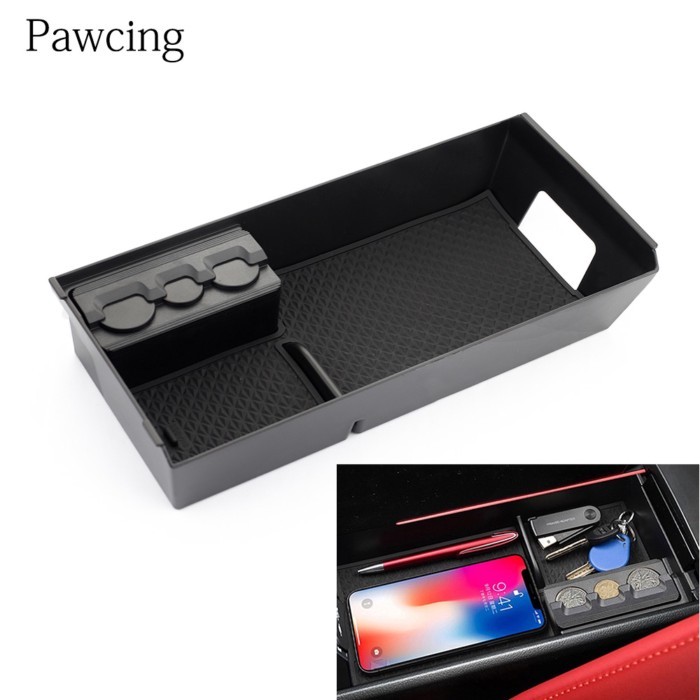 Armrest Storage Box for Lexus UX UX200 UX250h 2019+ Interior Organizer Central Console Glove Holder