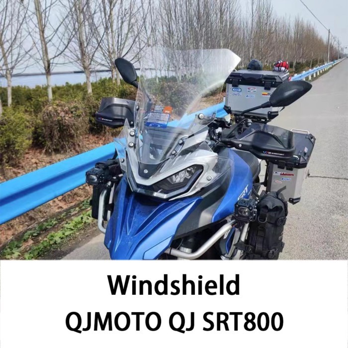 New For QJMOTO QJ SRT800 Accessories Windshield Sports Windscreen Wind Deflector Fit QJMOTO SRT800
