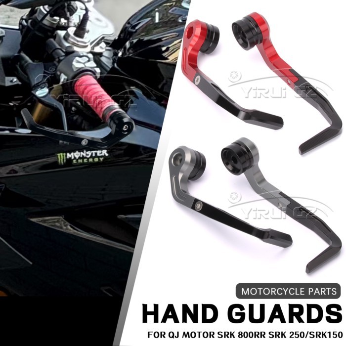 For QJMotor SRK 800RR QJ SRK 250/SRK150 Brake Lever Guard CNC Aluminium 7/8"Handlebar Protectors Un