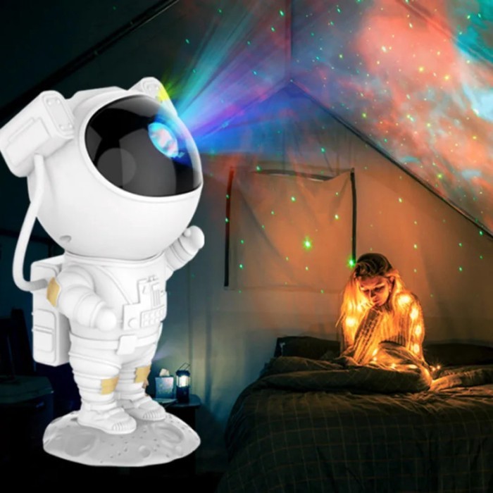 Astronaut starry sky projection lamp gypsophila aurora borealis projection star atmosphere light as