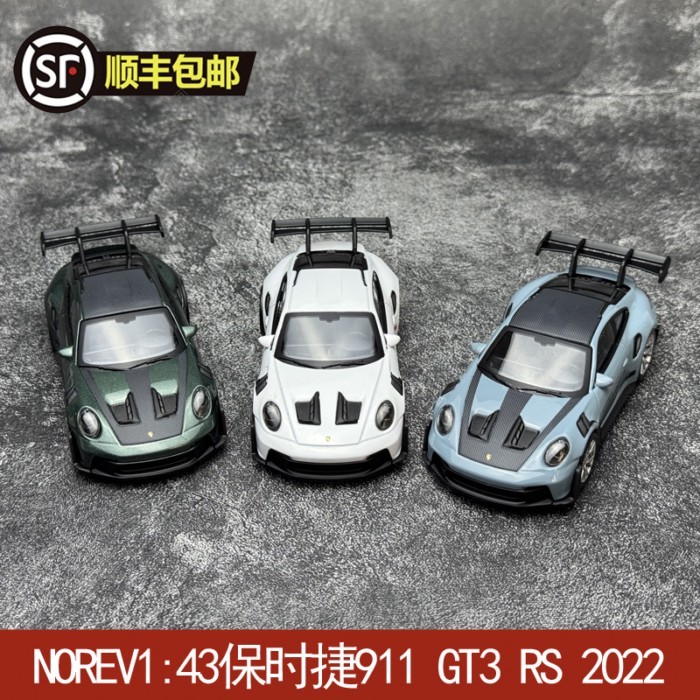 NOREV 1: 43 Porsche 911 992 GT3 RS 2022 โมเดลรถอัลลอย