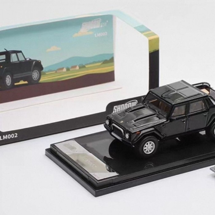 1: 64 Shadow Pro Shadow Pro Lamborghini SUV LM002 รถออฟโรดโมเดลรถโลหะผสมออกจากโมเดลรถพิมพ์